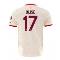 Camiseta Bayern Munich Michael Olise #17 Tercera Equipación Replica 2024-25 mangas cortas